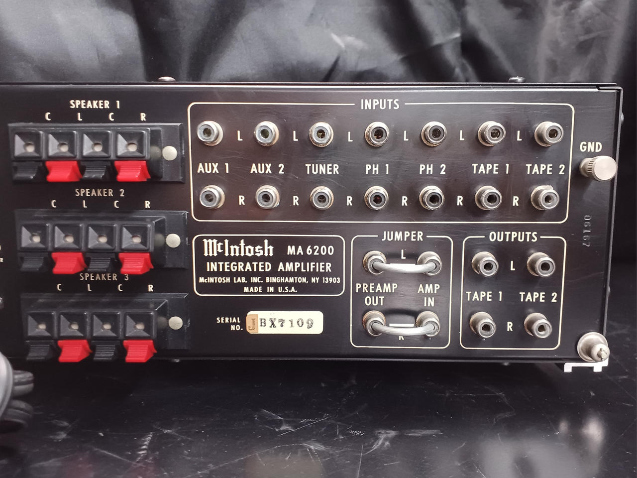 年代物　MCINTOSH　MA6200 プリメインアンプ マッキントッシュ 年代物 MCINTOSH MA6200 プリメインアンプ マッキントッシュ アンプ
