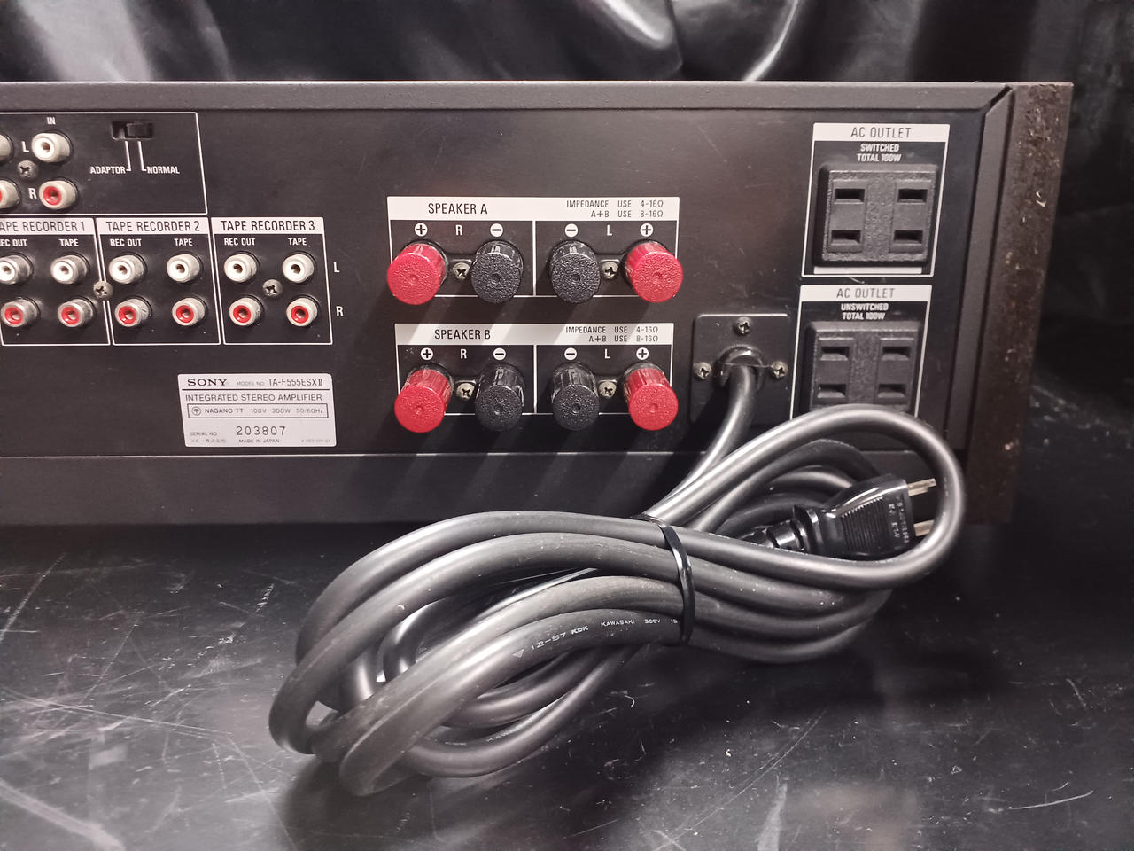 プチ改修★ソニー　プリメインアンプ　TA-F555ES SONY TA-F555ESXの仕様 ソニー