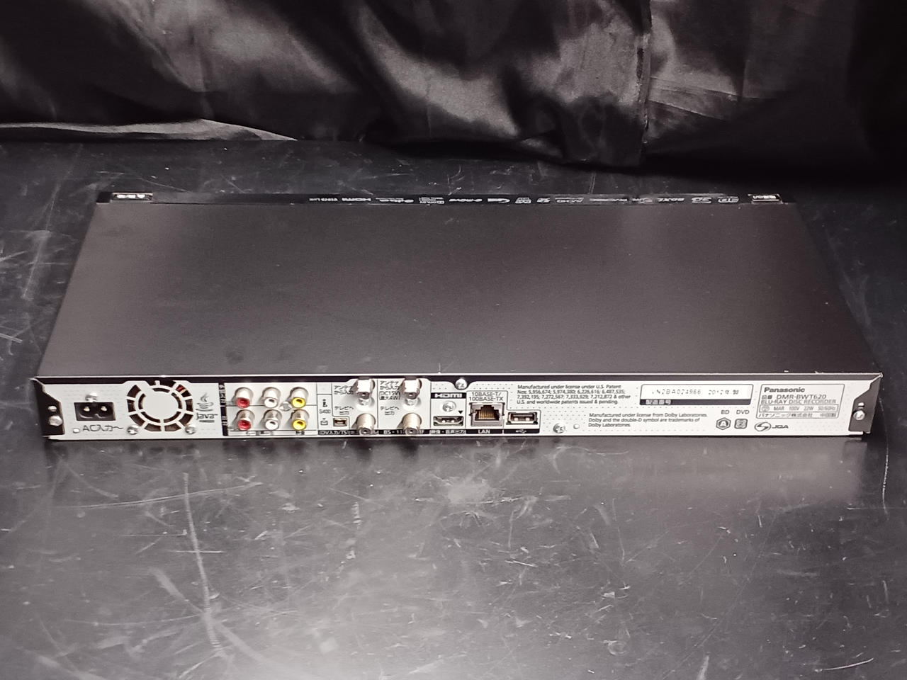 Panasonic DMR-BWT620 Blu-rayレコーダー Panasonic DMR-BWT620 Blu-rayレコーダー パナソニック