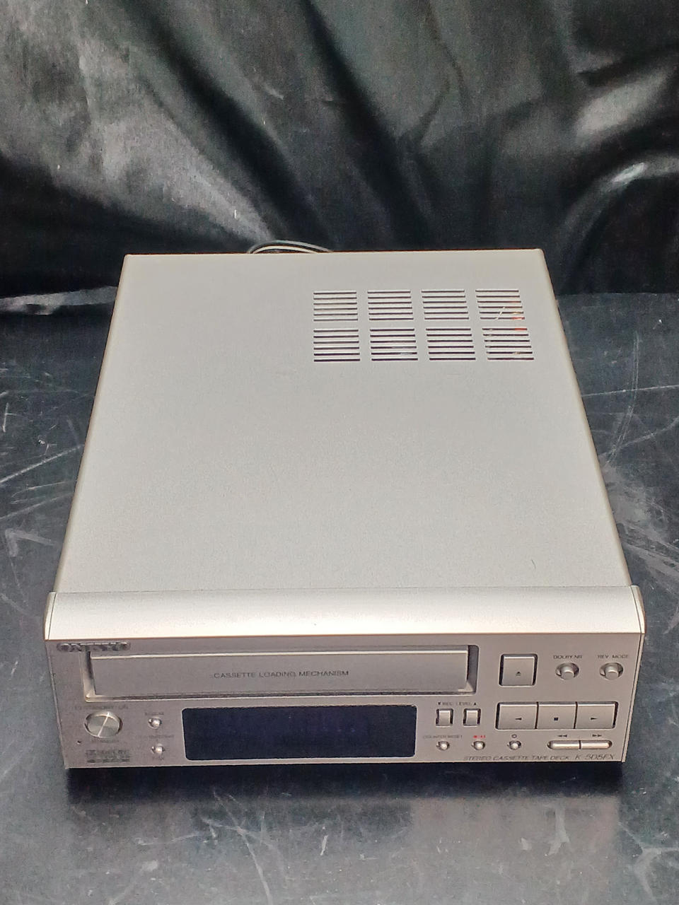 ONKYO CD・SD・カセットデッキ シルバー Amazon.co.jp: ONKYO INTEC155 カセットデッキ メタルテープ対応