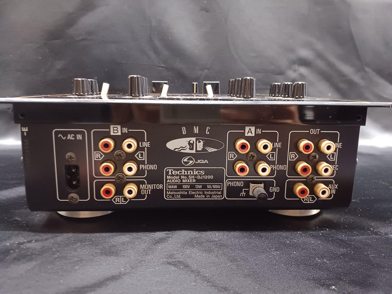 technics ミキサー Technics SH-MZ1200 Silver DJ Mixer 4-channel 3-band