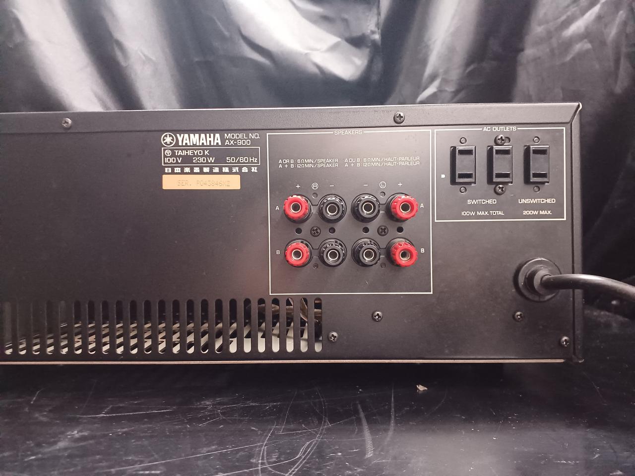 C】YAMAHA AX-900 プリメインアンプ ヤマハ 3050039 【公式通販】