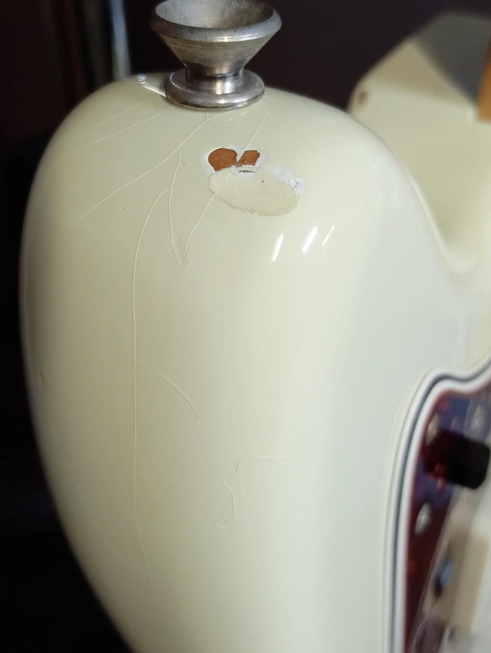 打痕、塗装割れあり