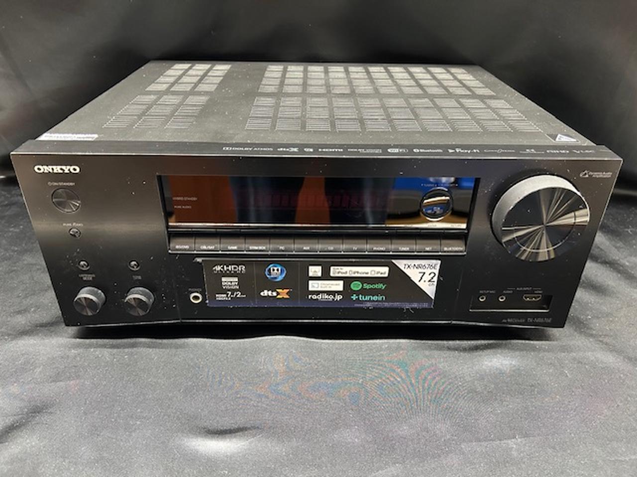美品】ONKYO オンキヨー TX-NR676E(B) AVアンプ