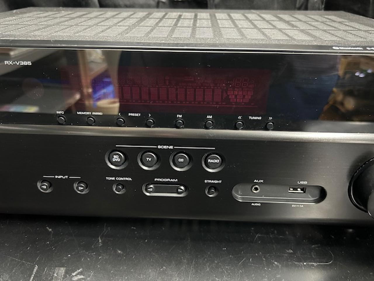 Yamaha AVアンプ RX-V385 ヤマハ | RX-V385 - AVアンプ - 概要