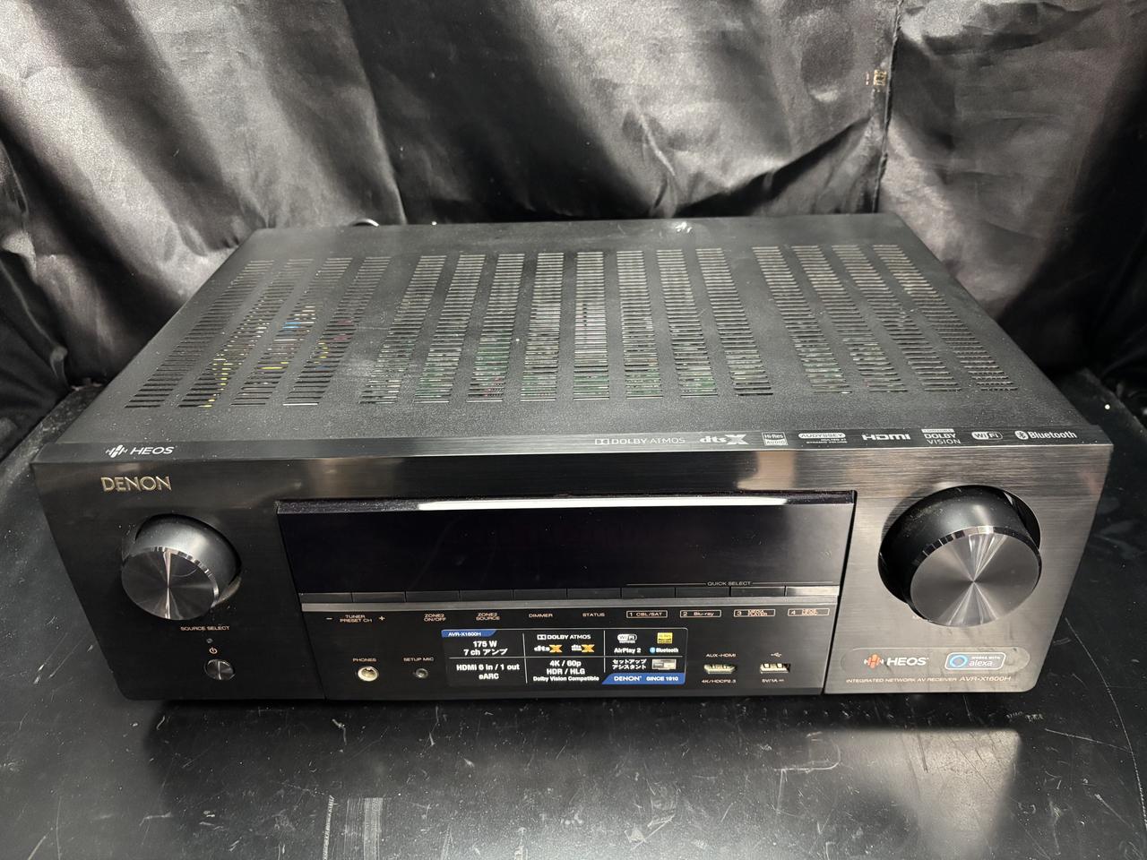 DENON 型番：AVR-X1600H AVアンプ