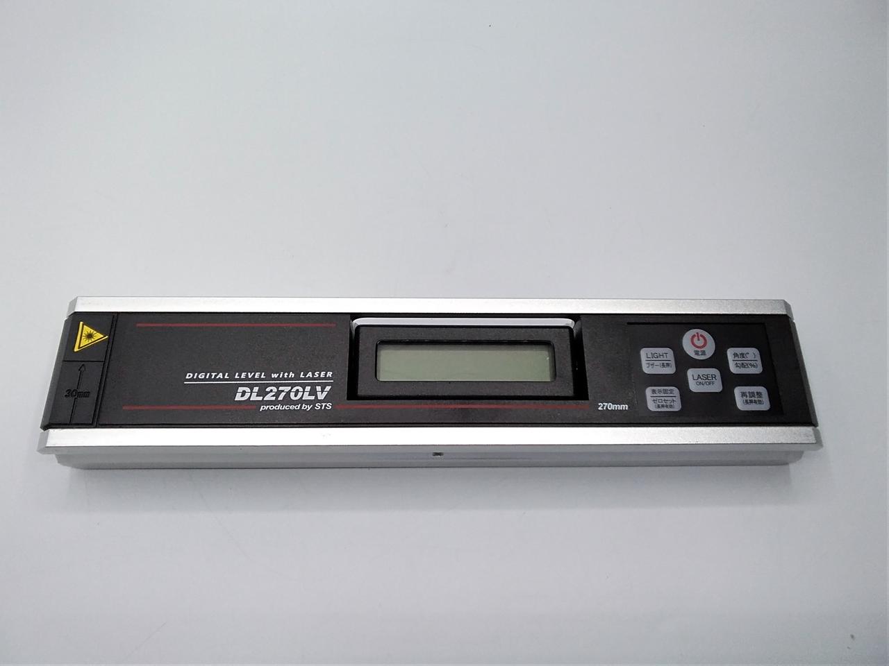 STS DL270LV デジタル斜傾計 レーザ付き