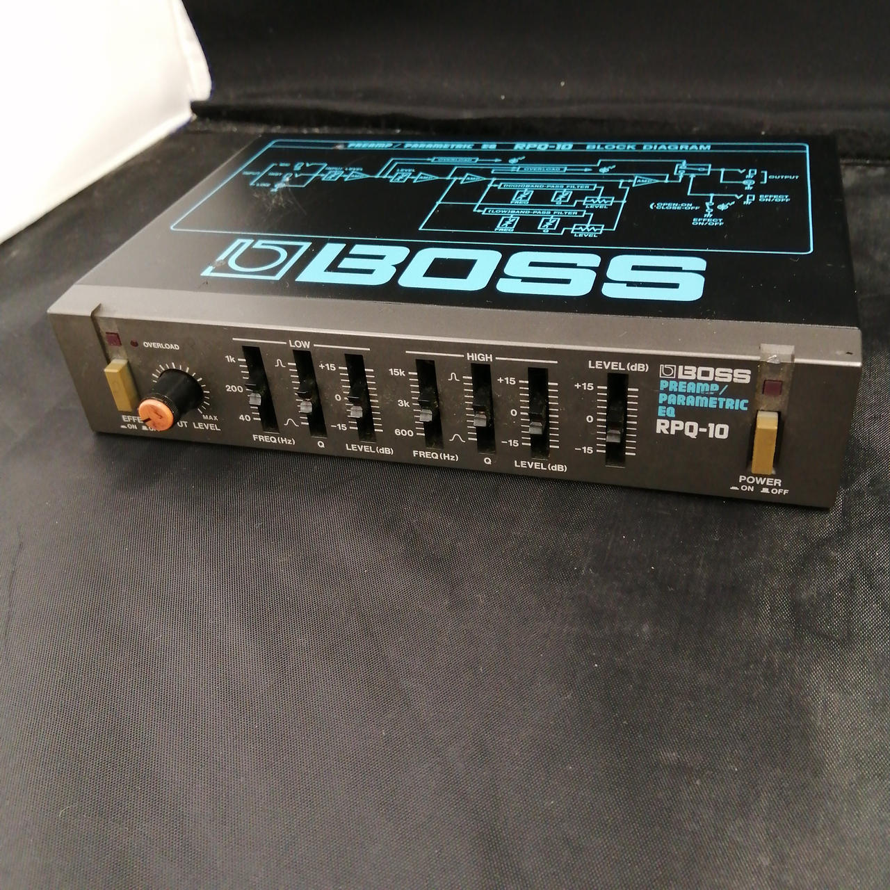 BOSS RPQ-10 パラメトリックイコライザー②