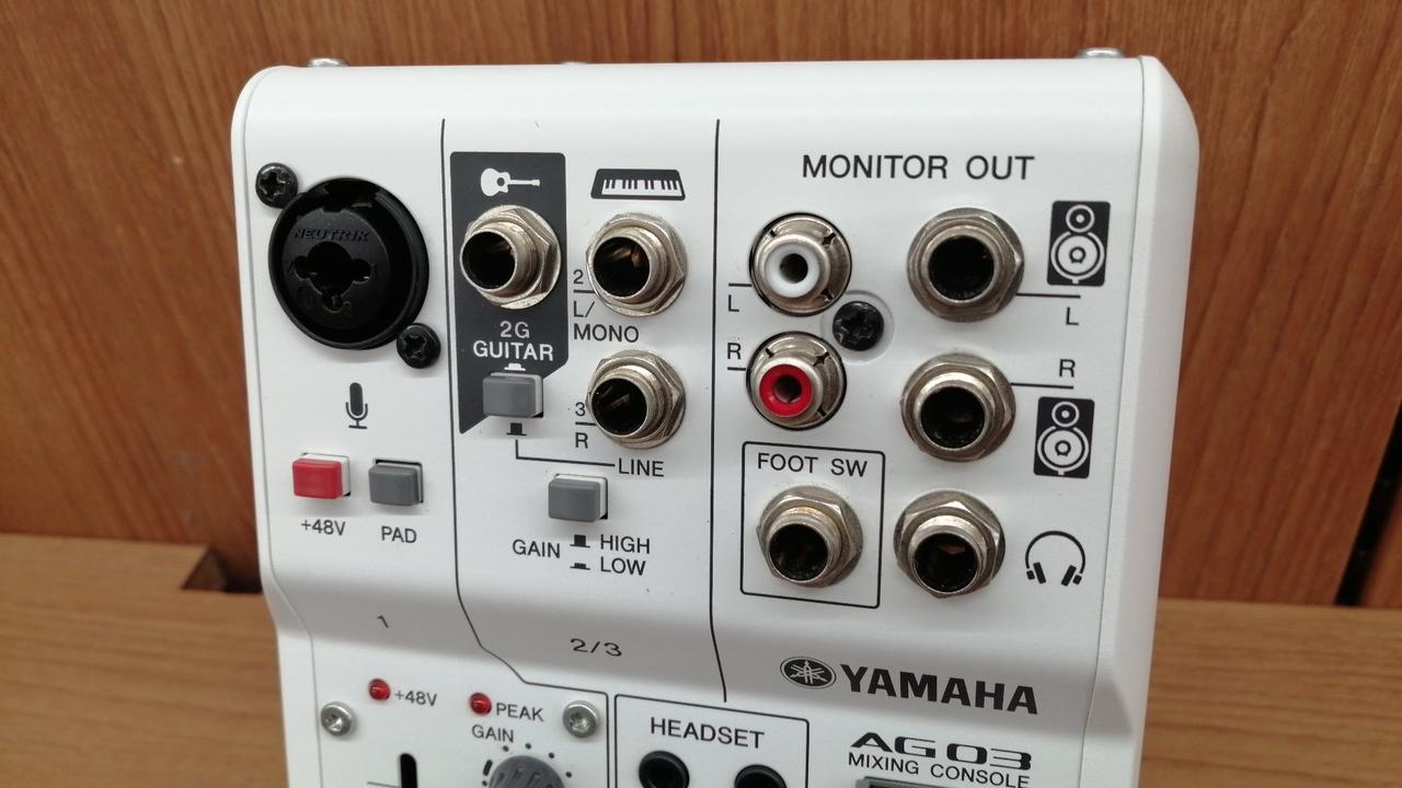 YAMAHA AG03mk2 セット一覧【福山楽器センター/法人後払い決済