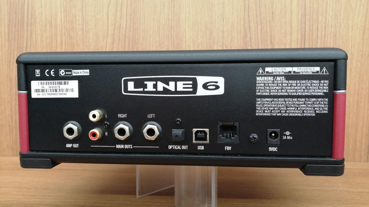 ラインシックス(LINE6)|【マルチエフェクター】AMPLIFI TT