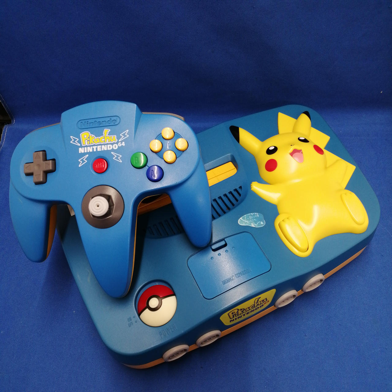 任天堂 - ##Nintendo ニンテンドウ NINTENDO64 ピカチュウ NUS-101 動作品 ニンテンドー N64](本体)ピカチュウ NINTENDO64(ニンテンドウ64/ニンテンドー