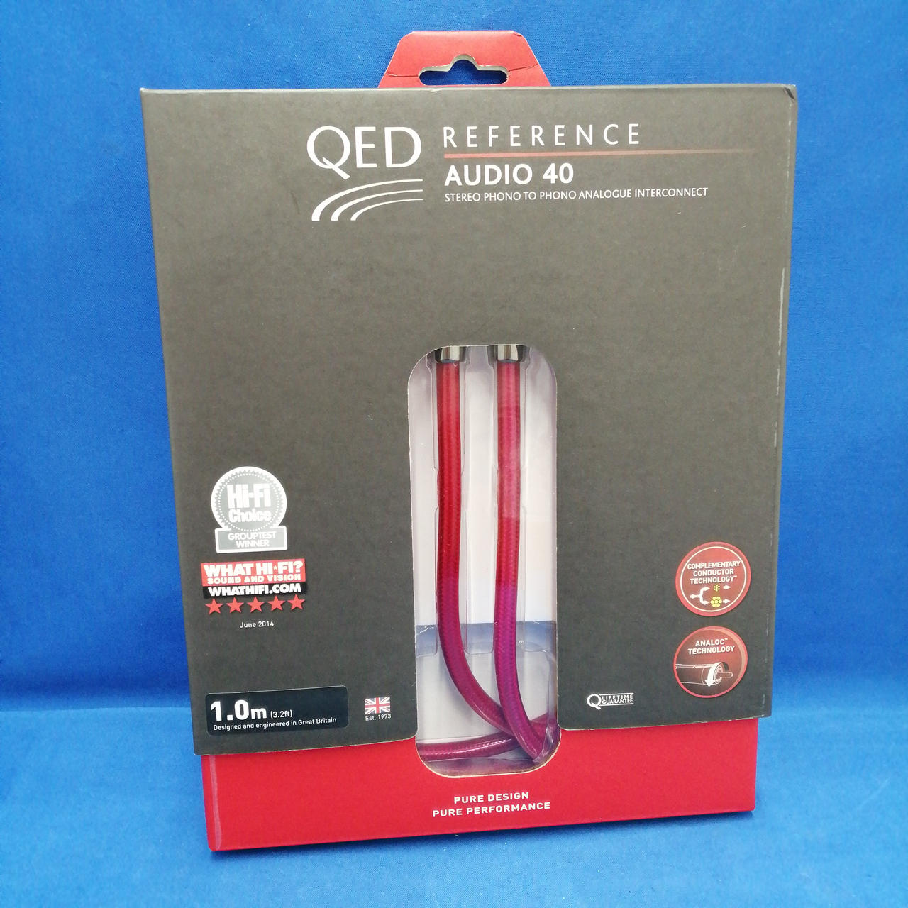 QED Reference Audio 40 RCAケーブル ペア 各1.0m Amazon.com: QED Reference Audio 40 Cable (3m) : Electronics