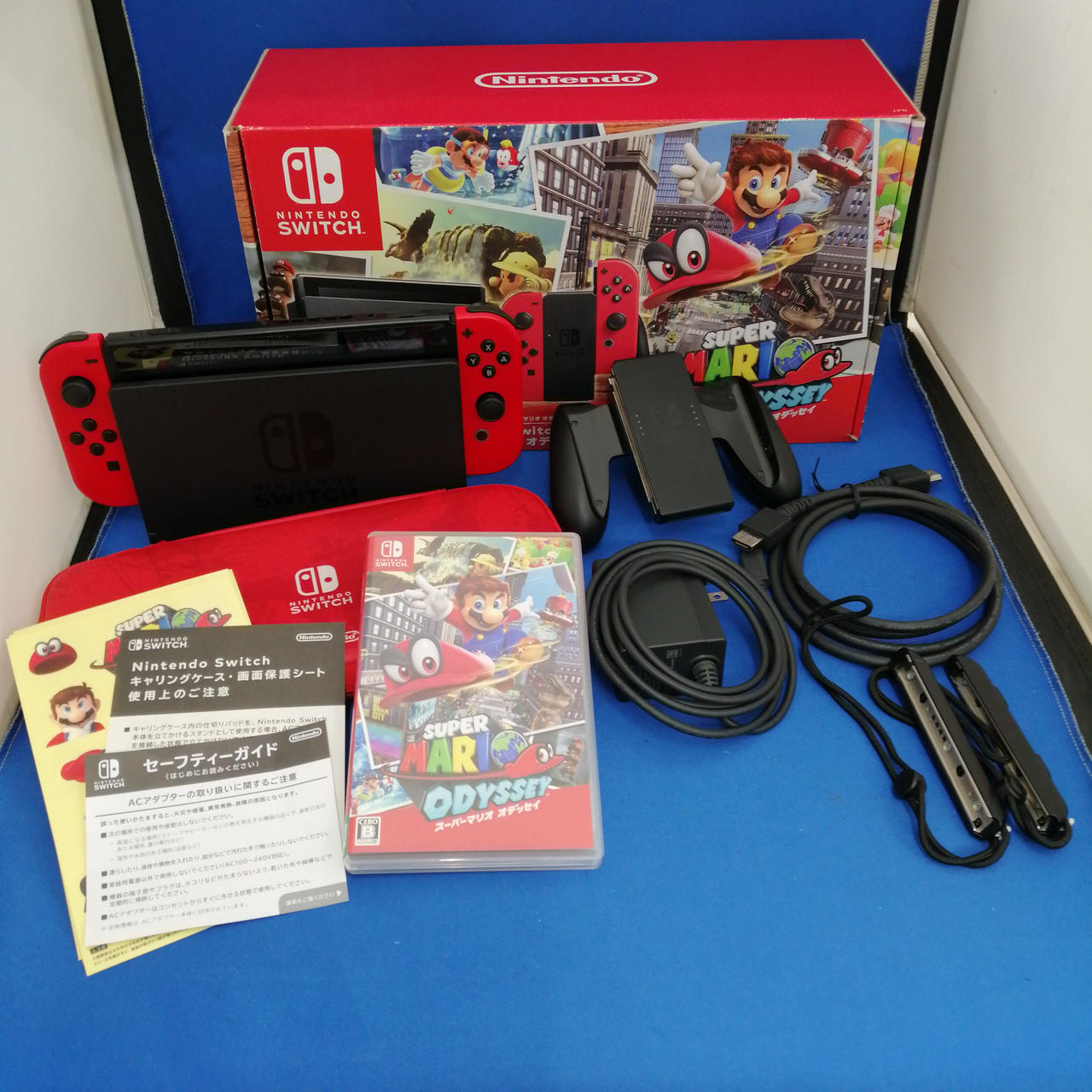 ニンテンドウ(NINTENDO)|SWITCH/HAC-001 マリオオデッセイ同梱