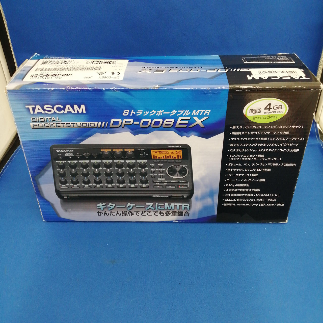 タスカム(TASCAM)|ポータブルMTR/DP-008EX|HARDOFFオフモール
