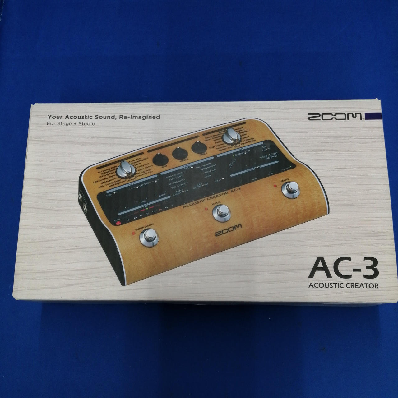 ZOOM|アコギ用プリアンプ/AC-3|HARDOFFオフモール（オフモ