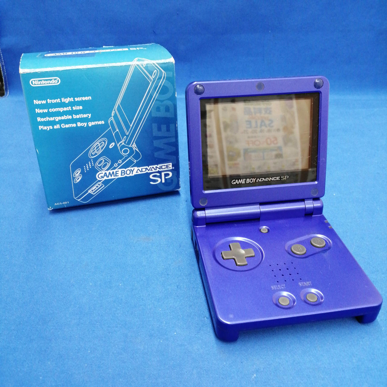 No.0854 ags-001 ゲームボーイ　アドバンス　sp Nintendo (ニンテンドー) GAMEBOY ADVANCE SP AGS-001