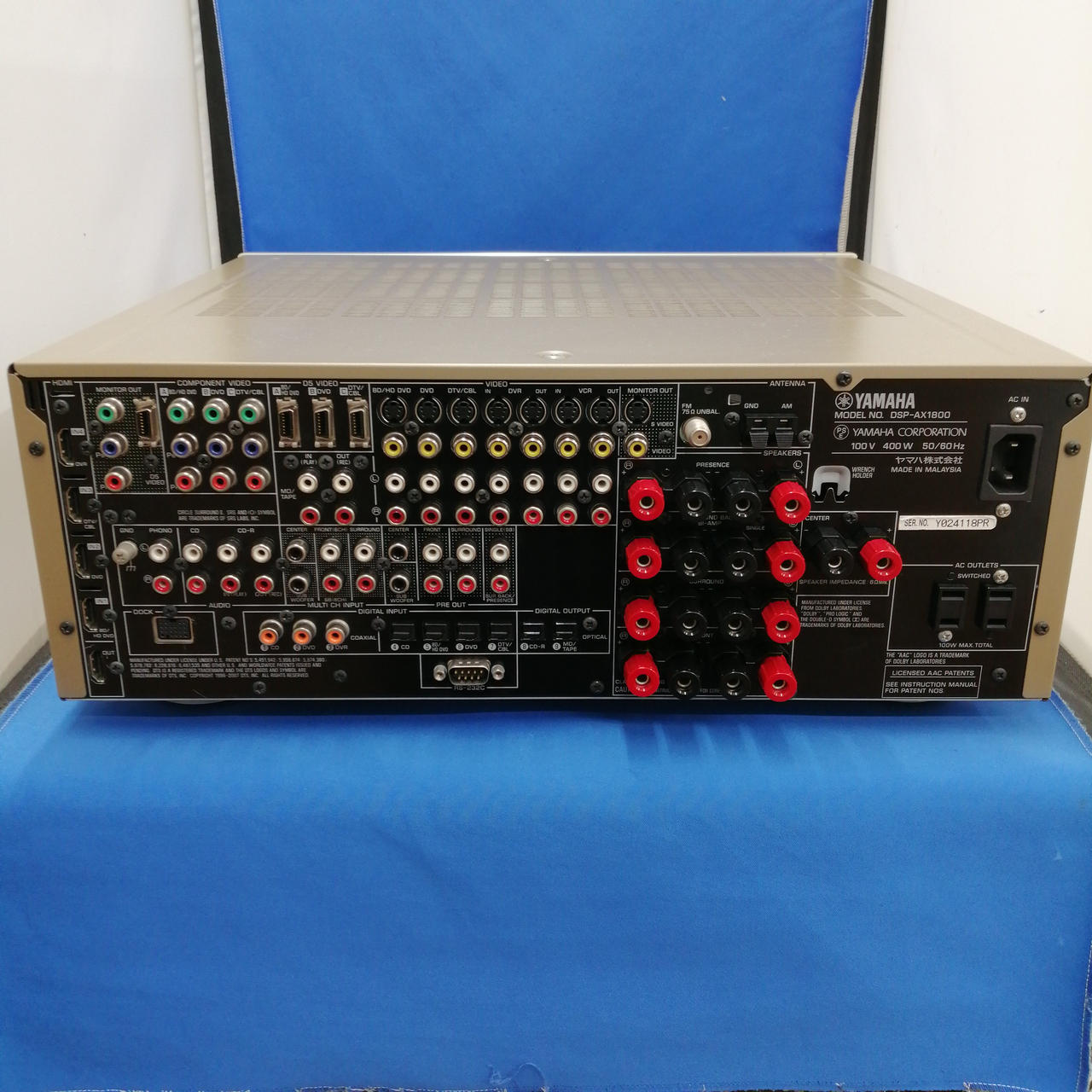 や*す様 YAMAHA DSP-AX1800 AVアンプ 本体 ヤマハ | DSP-AX1800 - AVアンプ - 概要
