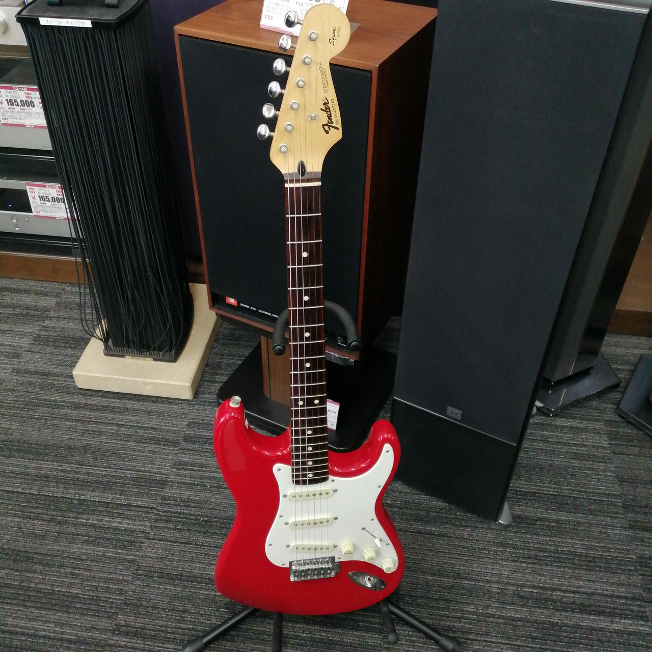 Fender Stratocaster エレキギター 赤 メキシコ産 Fender Japan◇ST62SS/エレキギター/ソフトケース付属/ストラト
