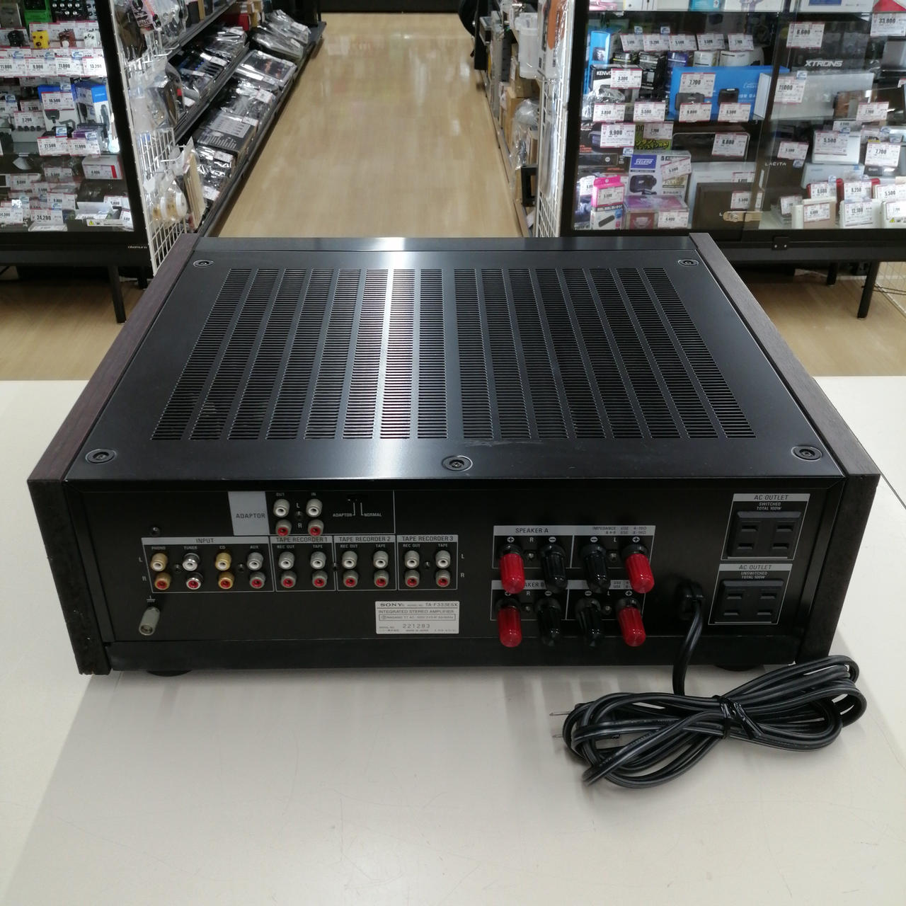SONY TA-F333ESX プリメインアンプ 音出し確認美品ジャンク SONY TA-F333ESX プリメインアンプ 音出し確認美品ジャンク