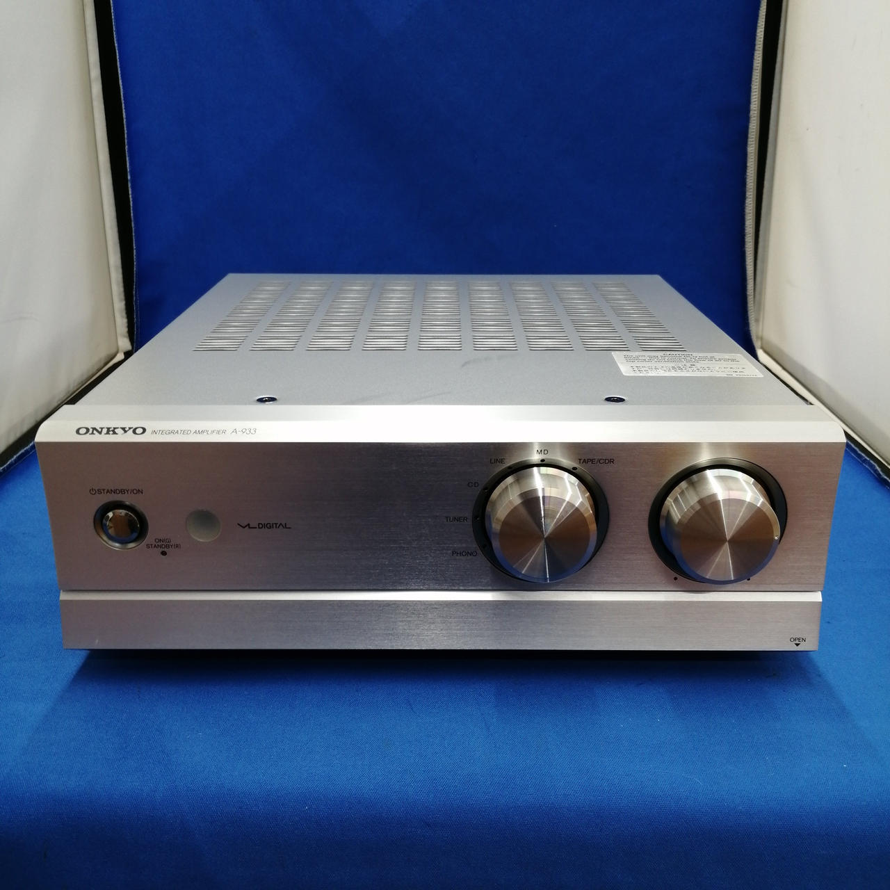 ■ONKYO  A-933 プリメインアンプ ONKYO : A-933 - 中古 | オーディオユニオン