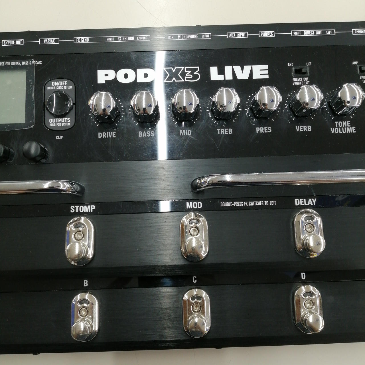 Line6 POD X3 LIVE マルチエフェクター Amazon | LINE6 POD X3 LIVE | マルチエフェクター | 楽器・音響機器