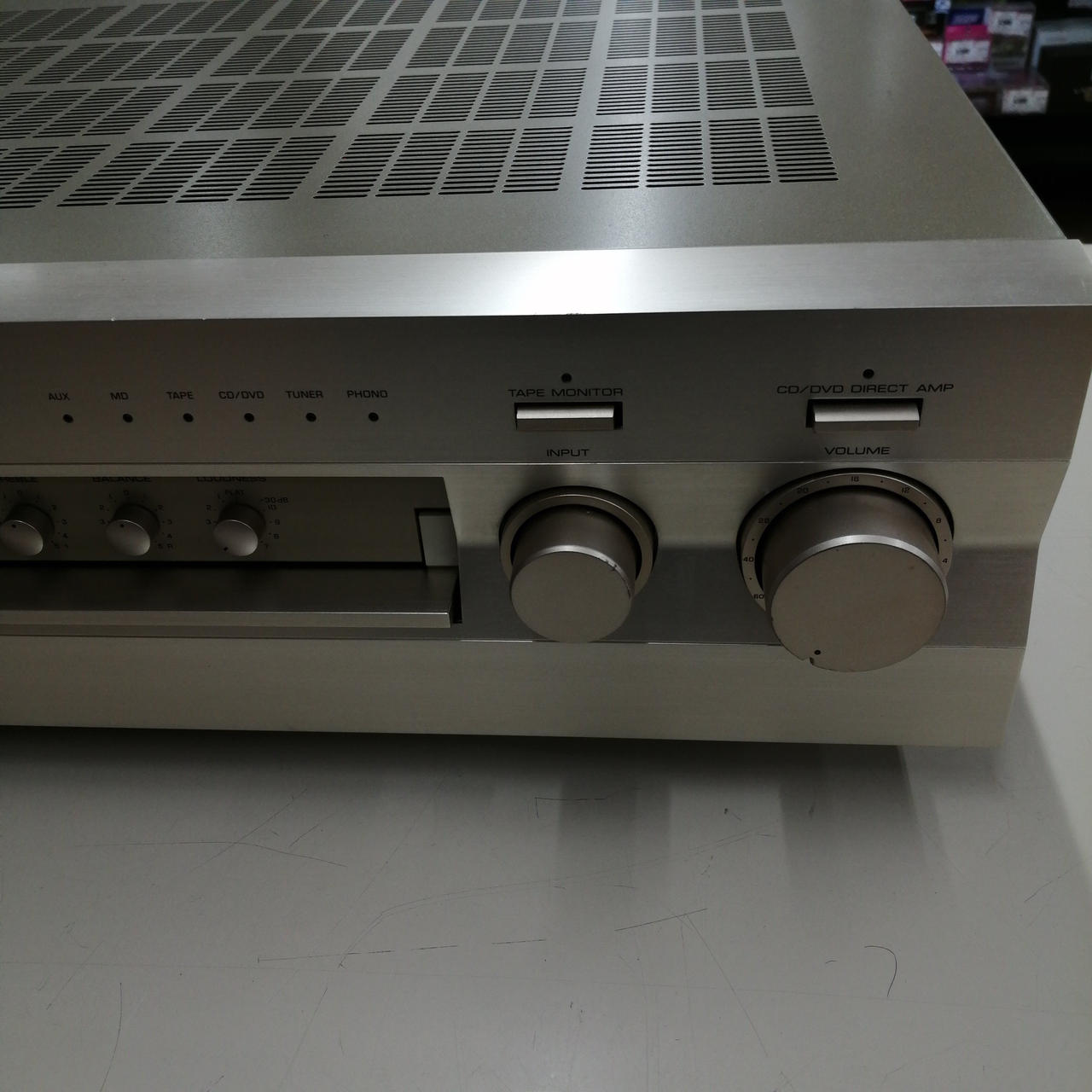 専用　YAMAHA AX-396 プリメインアンプ YAMAHA AX-396 Integrated Amplifier Transistor Silver From