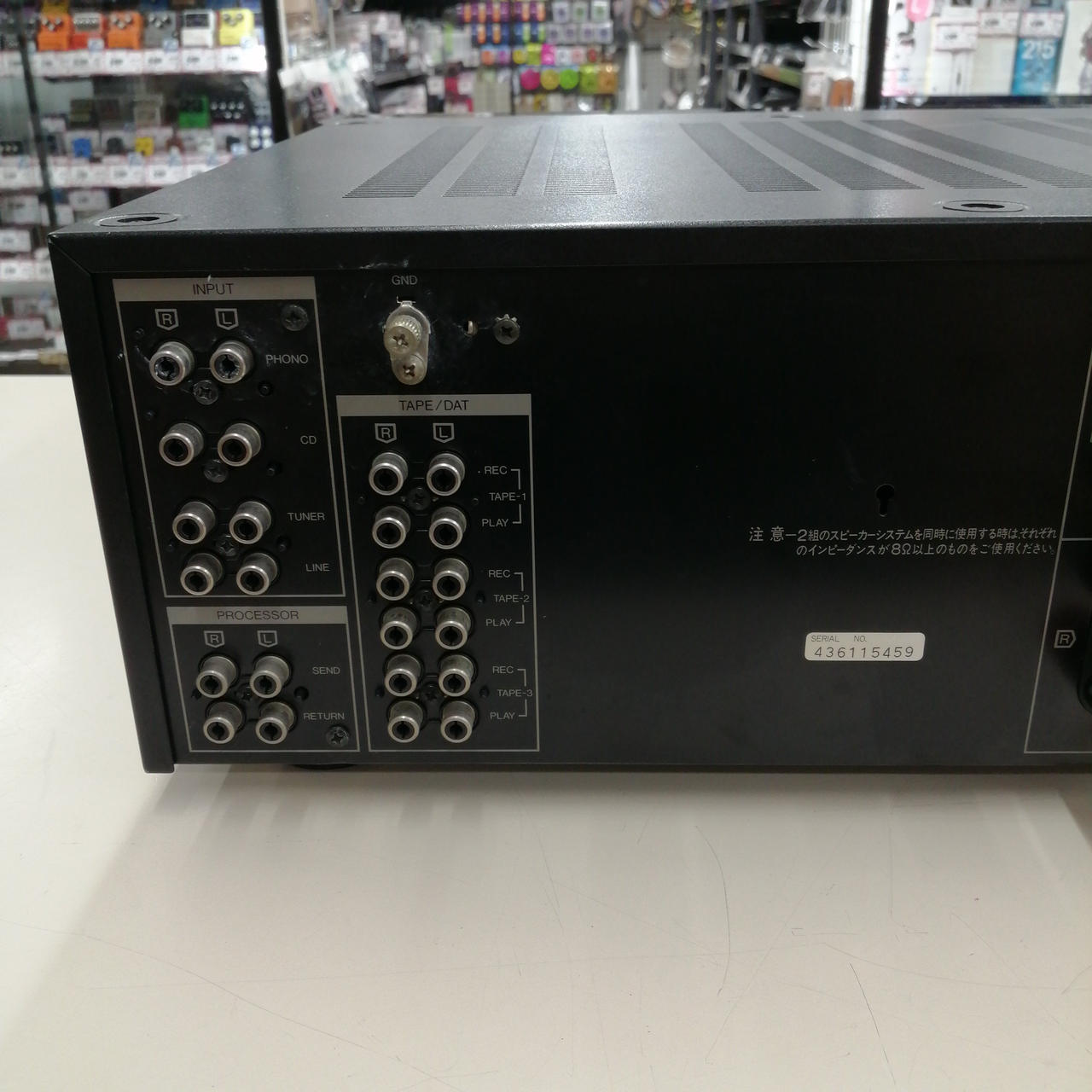 [訳あり] Sansui サンスイ AU-α607 プリメインアンプ 1986年 訳あり] Sansui サンスイ AU-α607 プリメインアンプ 1986年