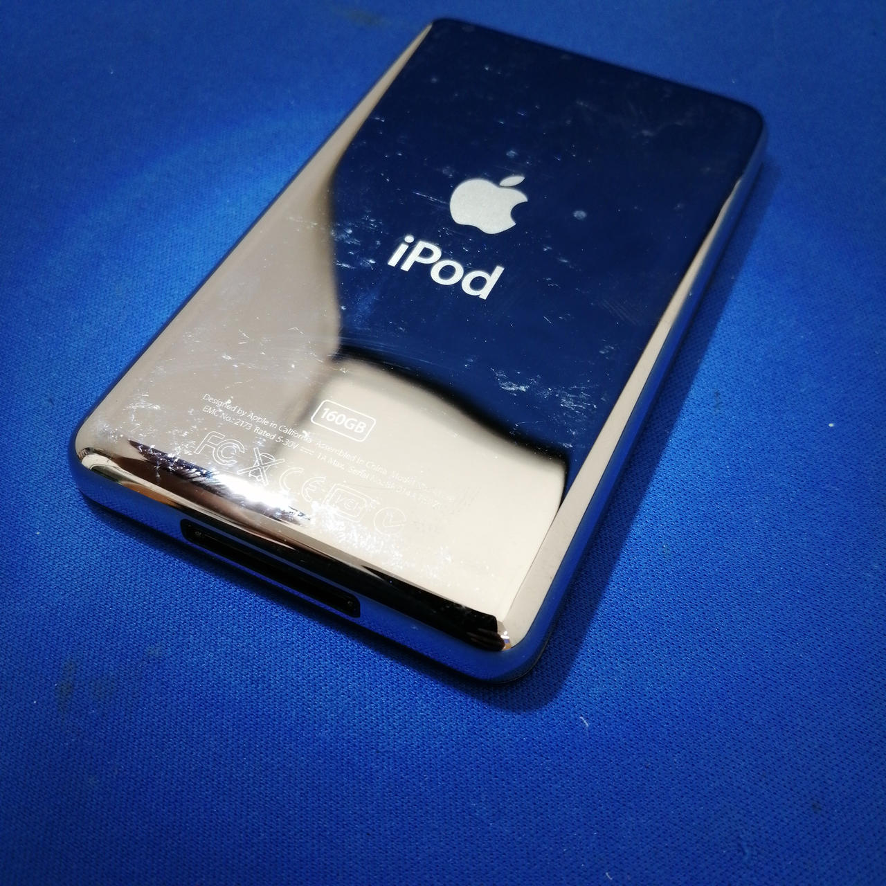 iPod Classic 160GB MC297J/A 第6.5世代 ジャンク品 中古 Apple iPod classic 第6.5世代 MC297J/A 160GB ブラック系