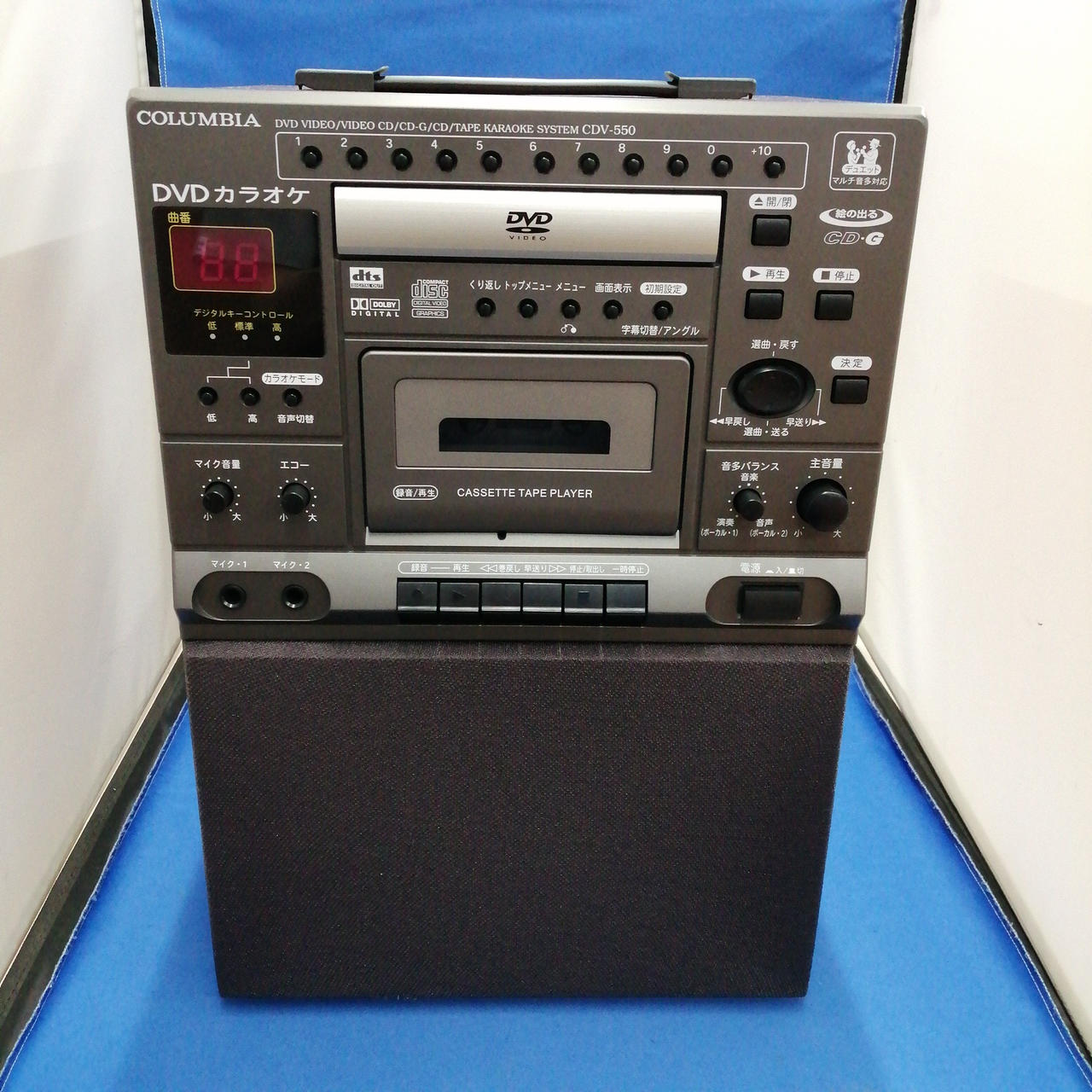 鮫*肌様 コロンビア DVD. CD テープ カラオケ COLUMBIA CDV COLUMBIA コロンビア DVDカラオケ CDV-500 カラオケ機器 - メルカリ