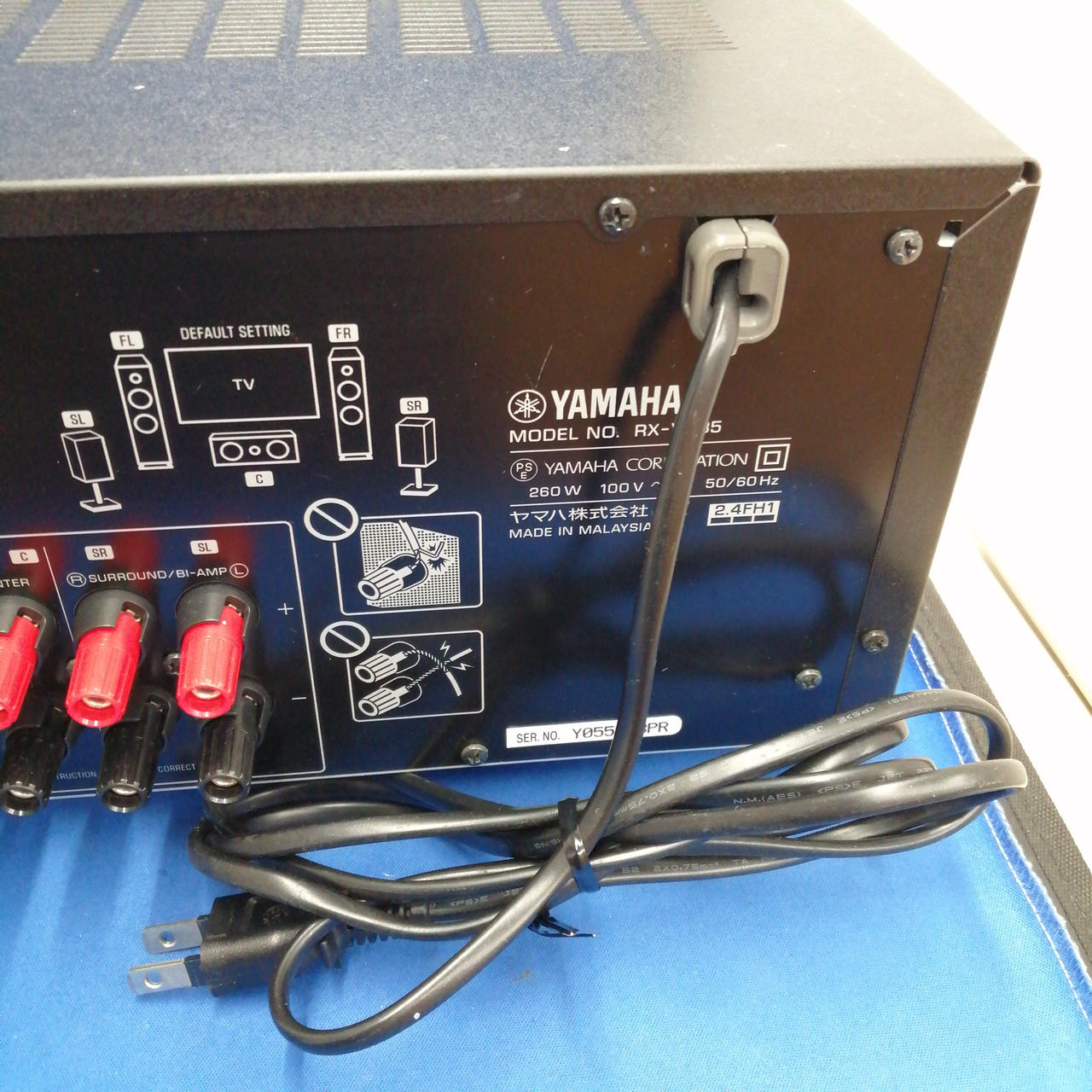 【極美品】YAMAHA ヤマハ AVアンプ RX-V385 リモコン付き YAMAHA ヤマハ AVアンプ RX-V385 リモコン付き ヤマハ | RX-V385