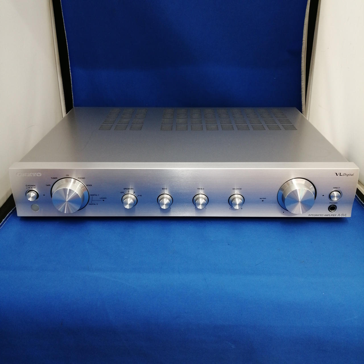 ONKYO A-5VL プリメインアンプ 簡易リモコン付き Amazon.co.jp: ONKYO プリメインアンプ 90W+90W(4Ω) A-5VL(S