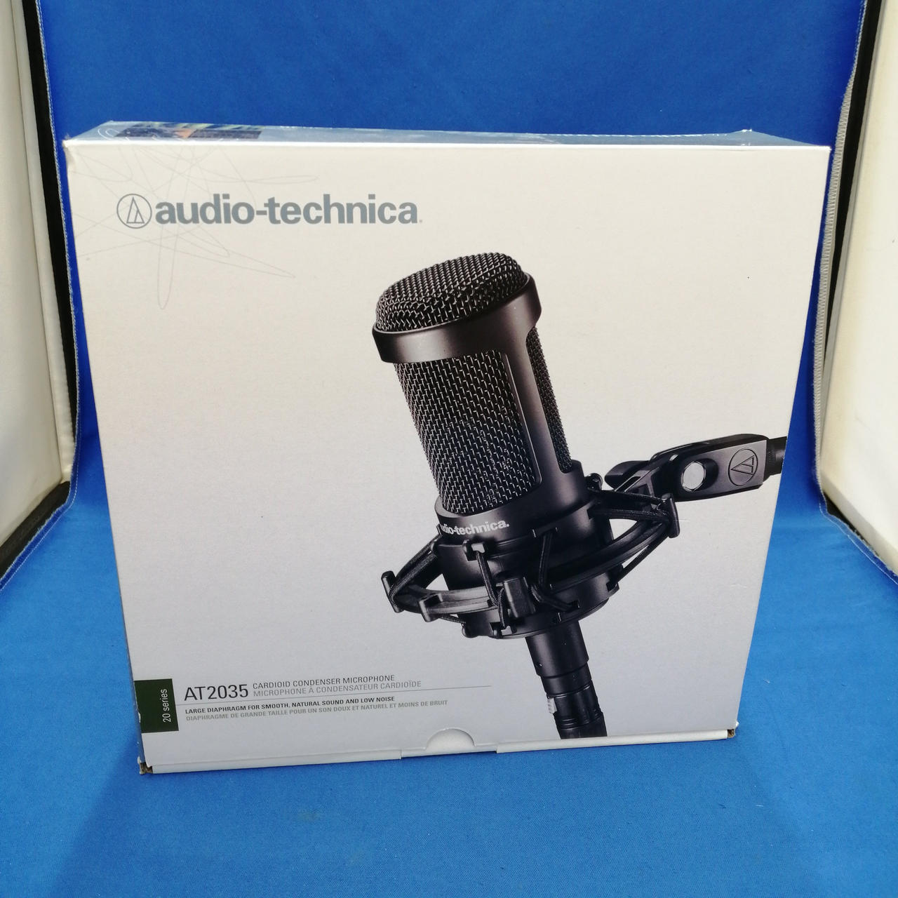 Audio-Technica AT2035 コンデンサーマイク 中古 オーディオテクニカ(AUDIO-TECHNICA)|コンデンサーマイク/AT2035