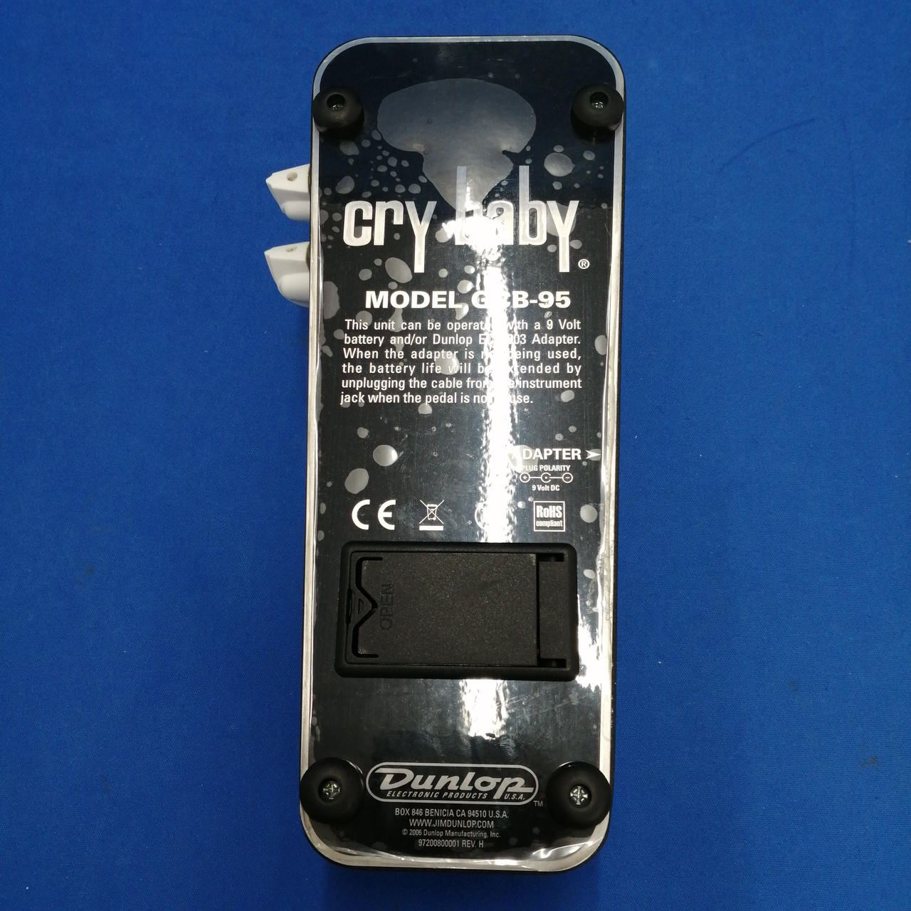 ワウペダル GCB-95 デモ音源あり crybaby クライベイビー GCB-95 改造品 ワウペダル