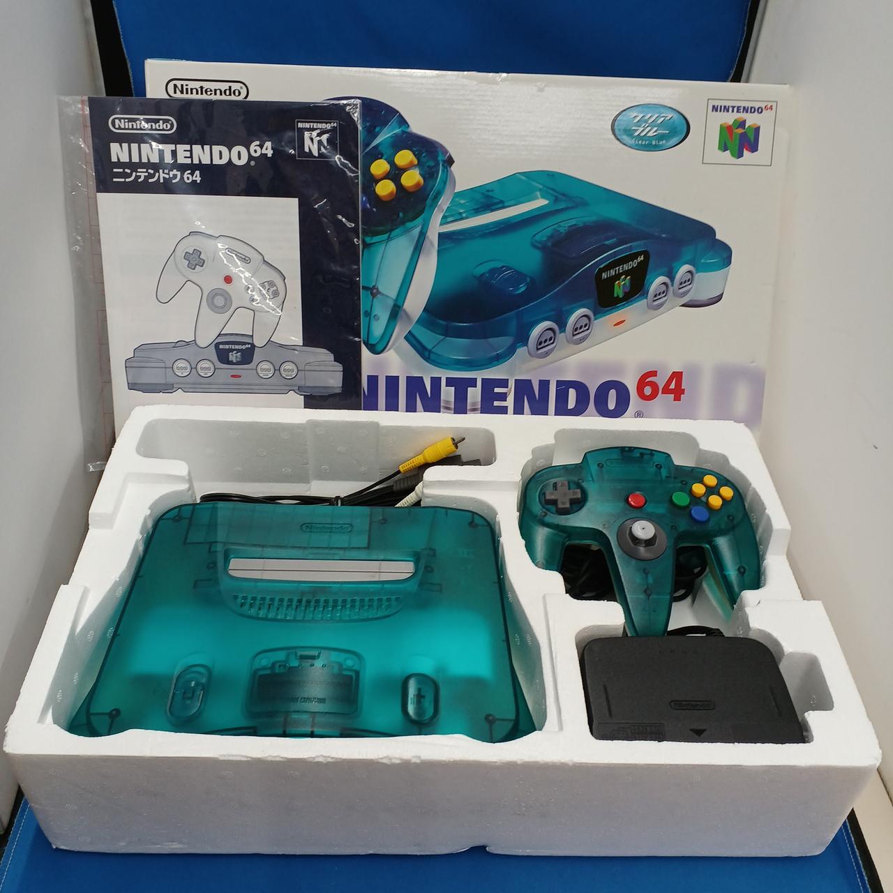 【送料無料】任天堂　ニンテンドー64本体一式ソフト付き　NUS-001 NINTENDO64 (ニンテンドー64) 本体 NUS-001(JPN) : 七色ドラッグ