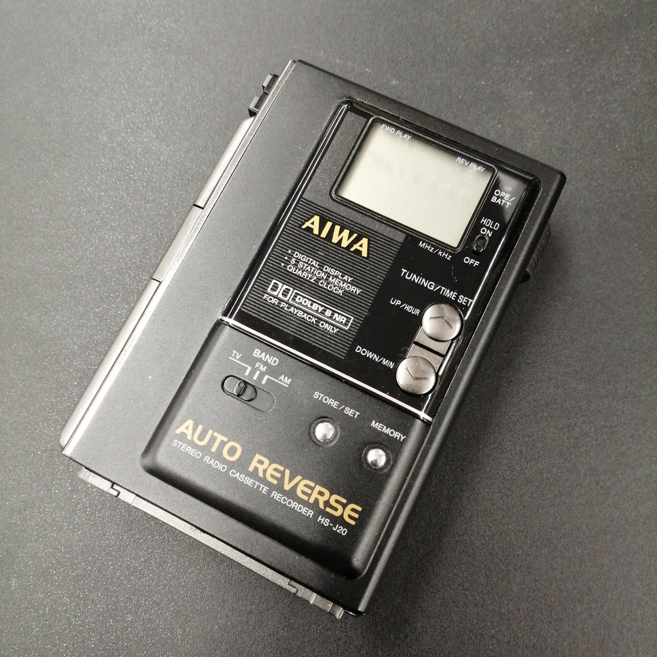NC06995) AIWA HS-J20 CassetteBoy カセットボーイ 通電OKラジオ