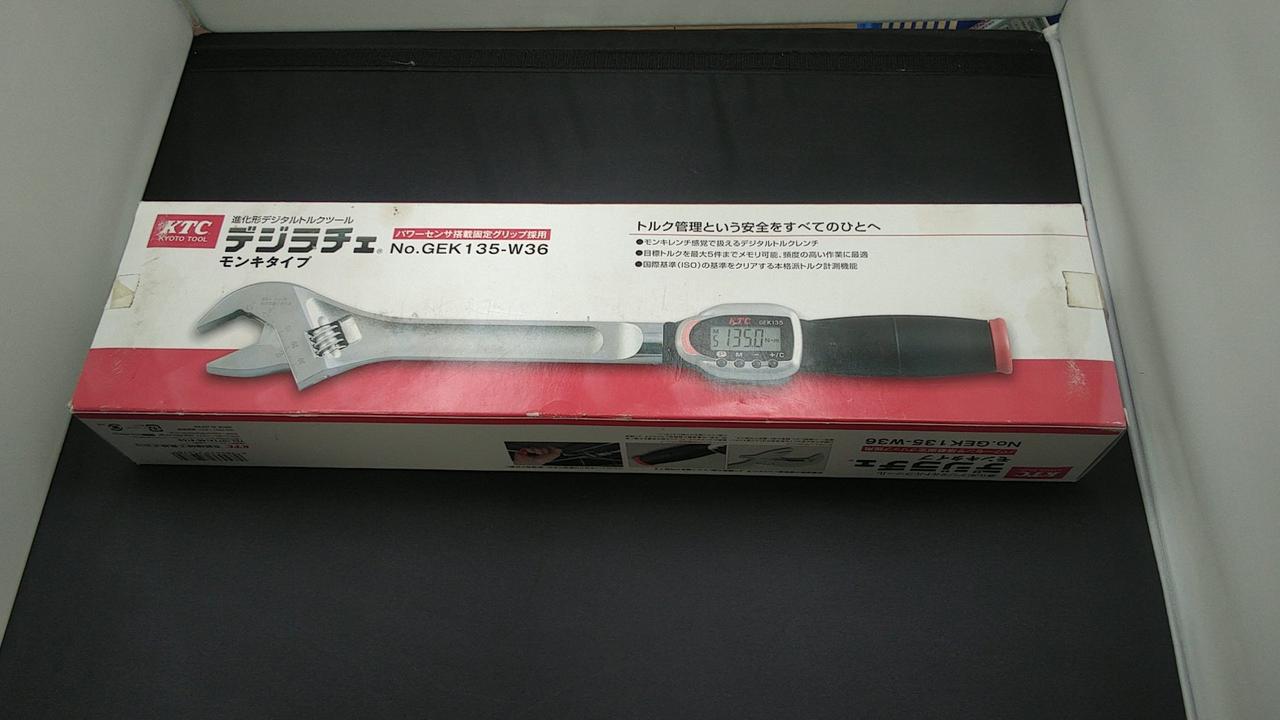 KTC GEK135-R4 デジタルトルクレンチ【野田愛宕店】【店頭取引限定