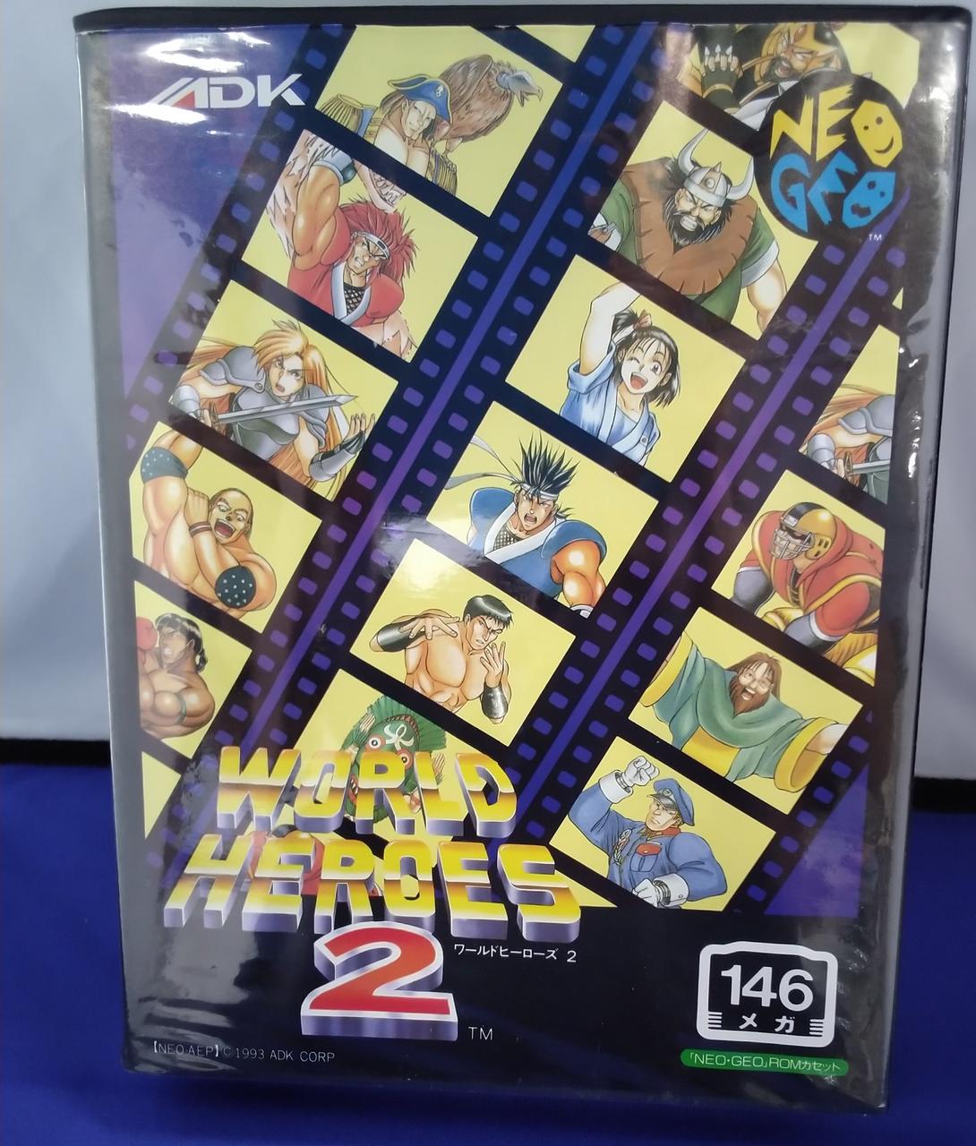 ワールドヒーローズ2 NG NEOGEO ROM NG ワールドヒーローズ2JET/NEO