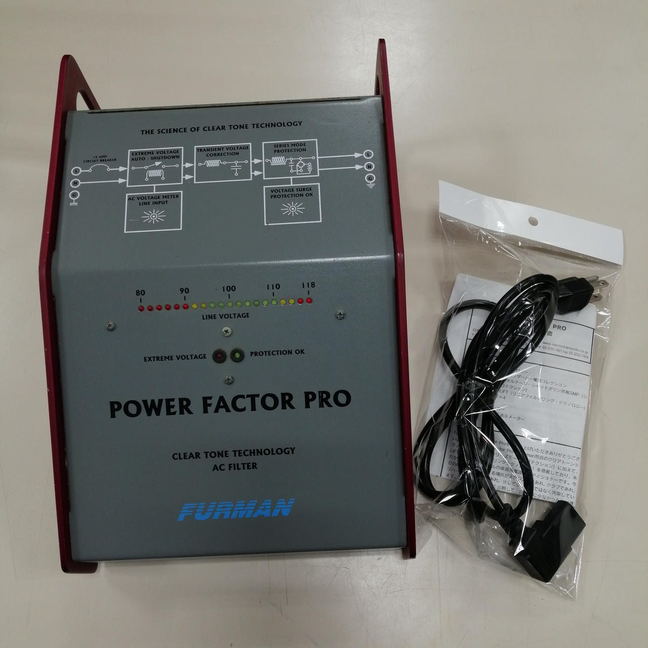 FURMAN POWER FACTOR PRO 電源安定器 パワーコンディショナー