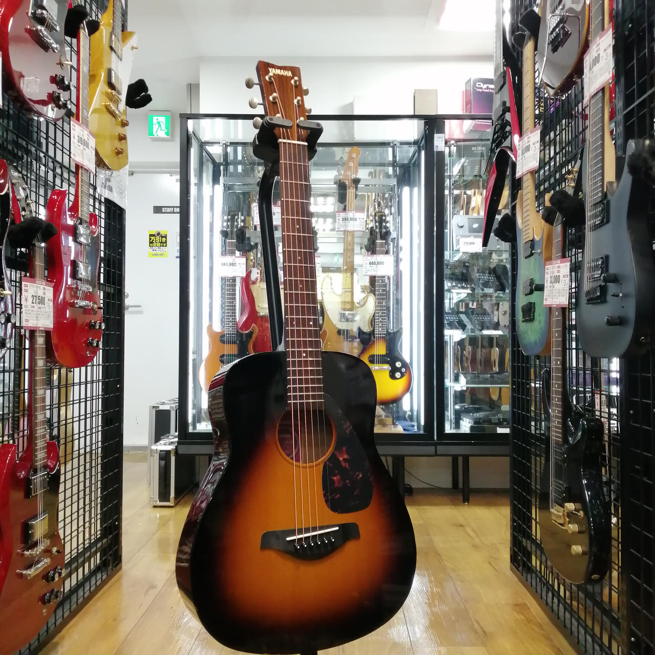Yamaha アコースティックギター JR2S ギターケース付き YAMAHA JR2S ミニアコースティックギター ギターケース付き 【公式通販】
