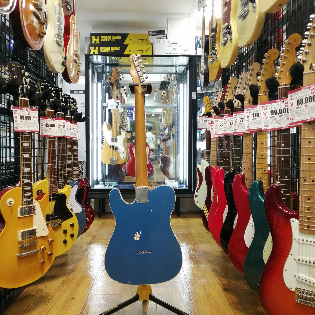 最終値下げ！美品☆BUSKER'S テレキャスター 弦&ペグ&サドル新品 BST-Standard_GWT.png