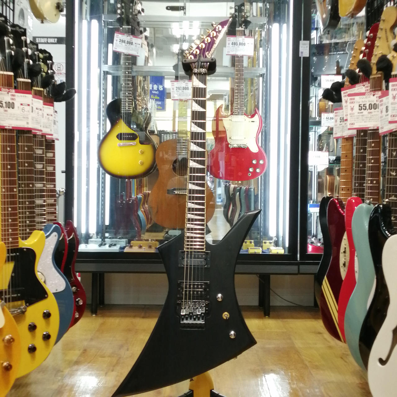 grover jackson エレキギター　型番不明 グローバージャクソン 中古変形エレキギター Grover Jackson