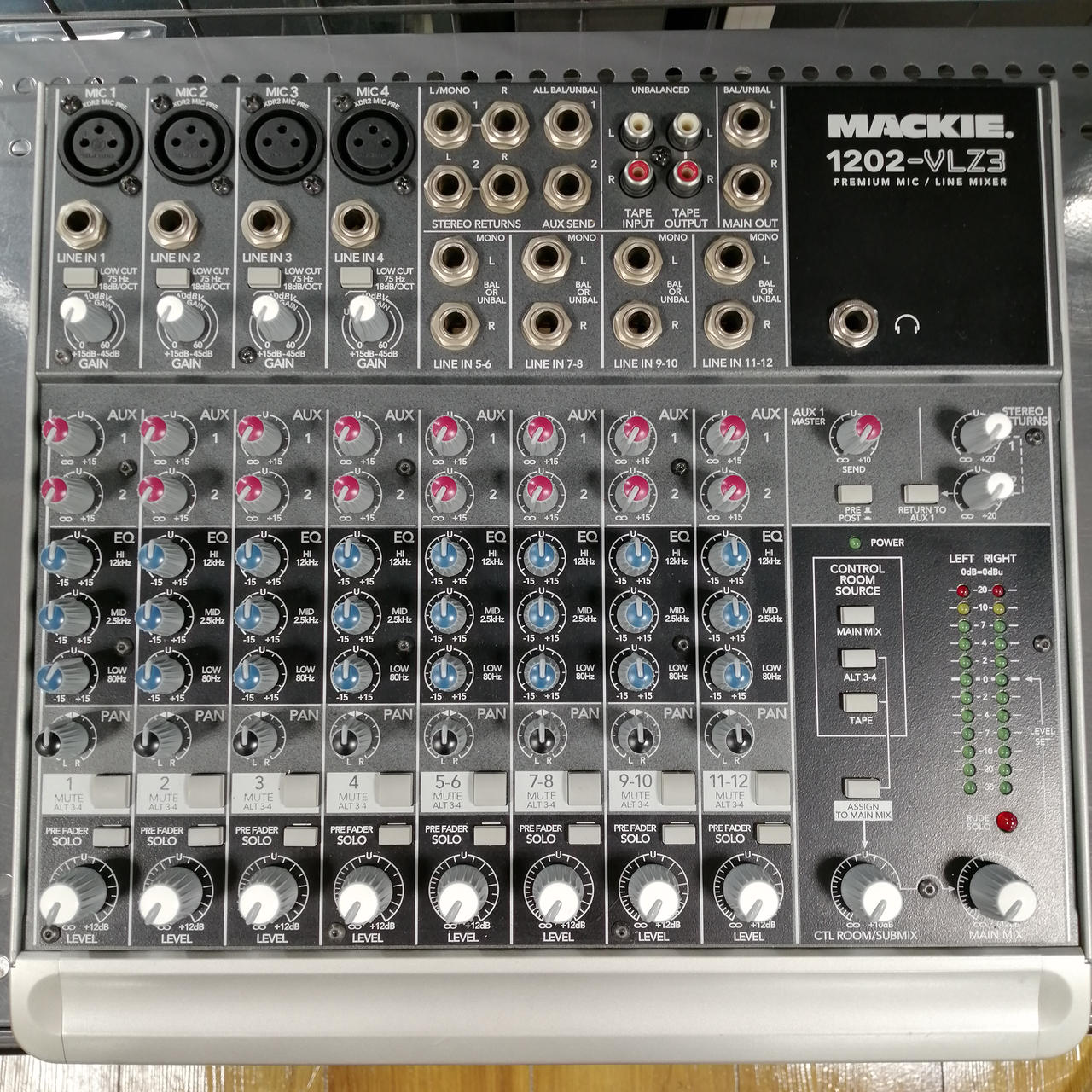 MACKIE 1202VLZ PRO アナログミキサー おすすめ】MACKIE/1202VLZ4 アナログミキサー[高音質][ライブ
