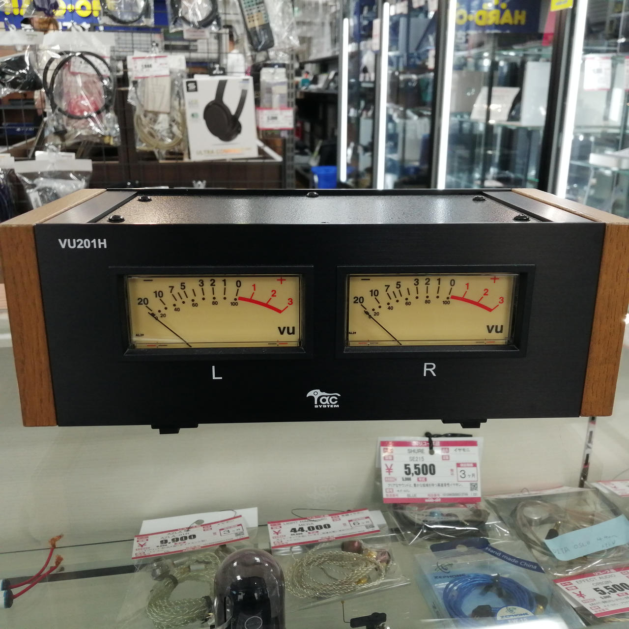 TAC System タックシステム VU201H VUメーター アナログ入力 TAC System タックシステム VU201H VUメーター アナログ入力