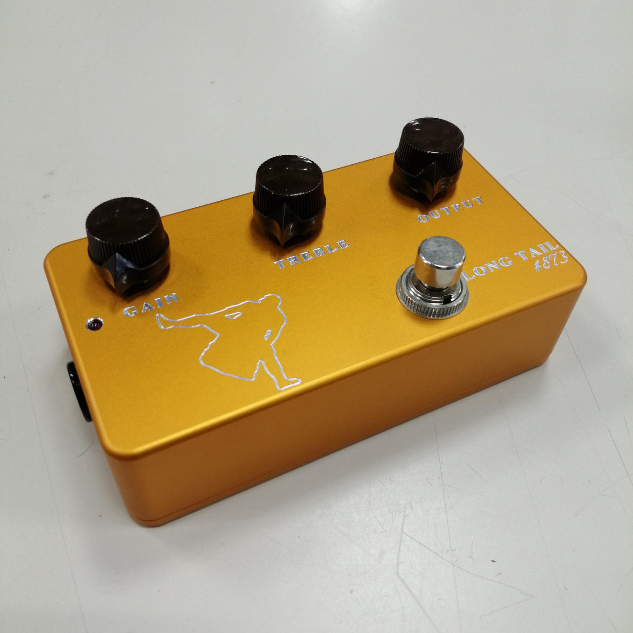 SUMO STOMP Long Tail #873 ギターエフェクター ゴールド SUMO STOMP LONG TAIL #873 オーバードライブ・ペダル スモウ
