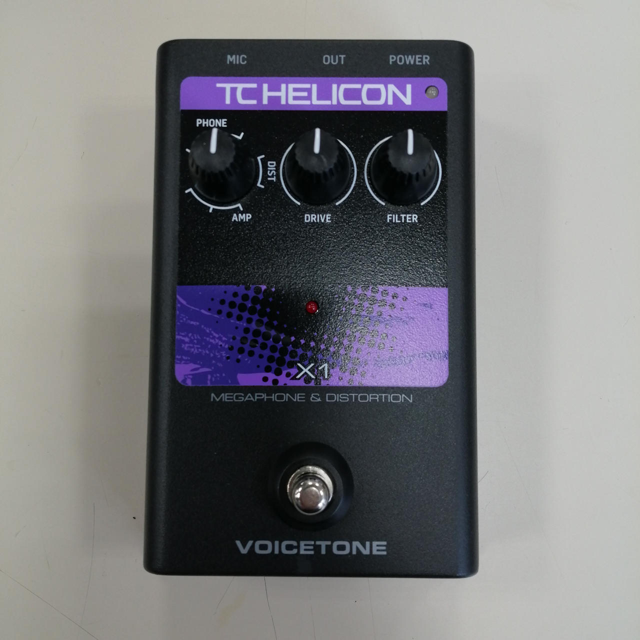 【廃盤】TC-Helicon VoiceTone Synth 廃盤】TC HELICON VOICETONE SYNTH