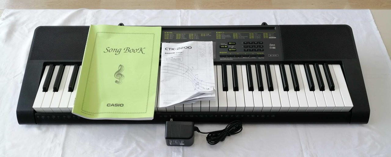 【即日発送可】美品 CASIO CTK-2200 キーボードACアダプター付 楽天市場】Tyuusei カシオ キーボード 電子ピアノ ACアダプター