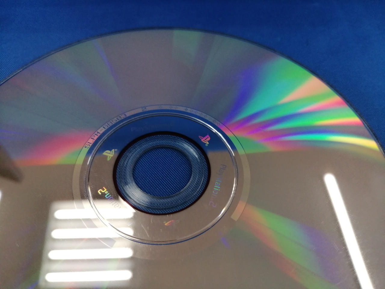 ディスクにキズあります