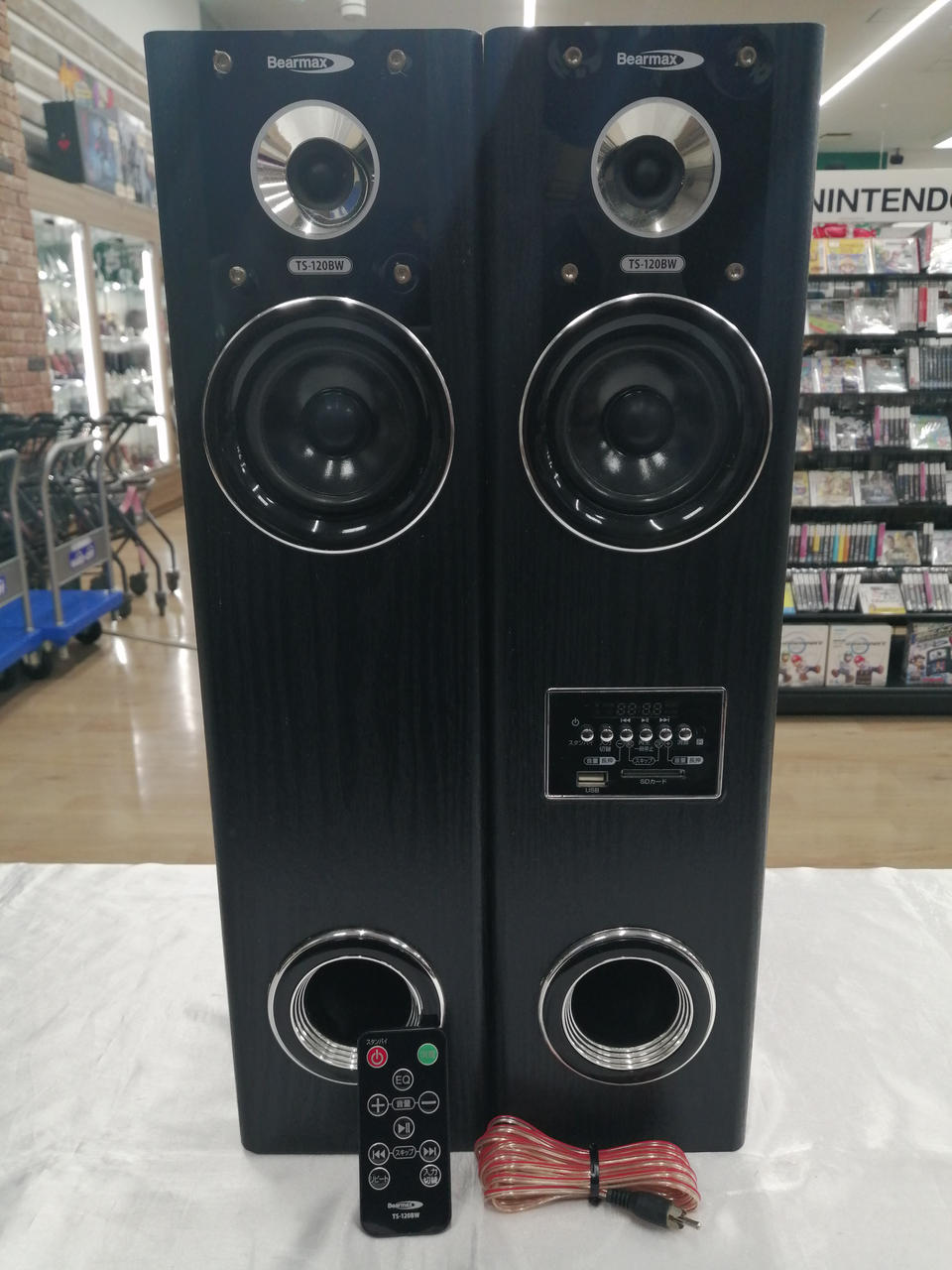 Bearmax アンプ Amazon.co.jp: クマザキエイム アンプ内蔵タワースピーカー PSM-470GK