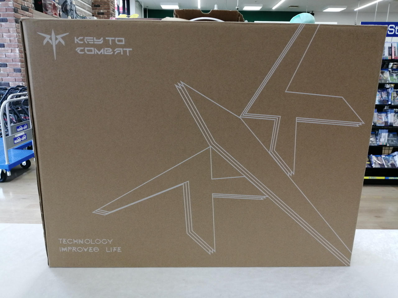 化粧箱に傷みあります