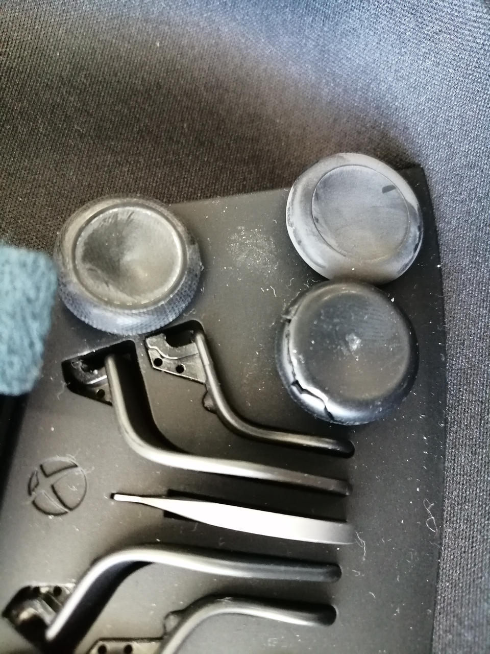 換えのパッド傷みあります